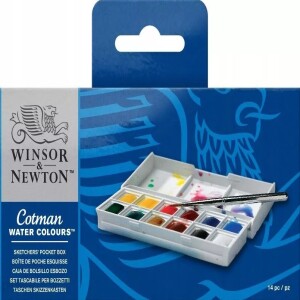 Wsor & newton W&N Cotman SKETCHER POCKET zestaw farb akwarelowych